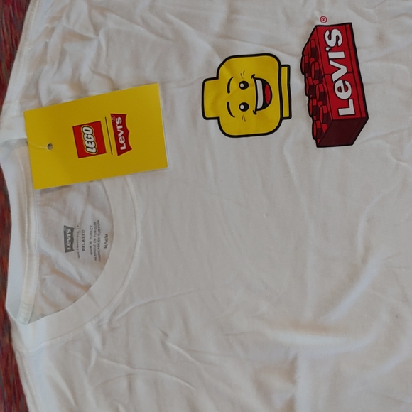 LEGO x Levi's collaboration tee w/colab bandana...FIRE! both included and NWT - Picture 2 of 8